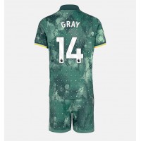 Tottenham Hotspur Archie Gray #14 3rd trikot Kinder 2024-25 Kurzarm (+ Kurze Hosen)